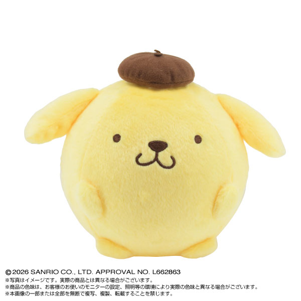 ぷりぬいぽんぽん サンリオキャラクターズ ポムポムプリン