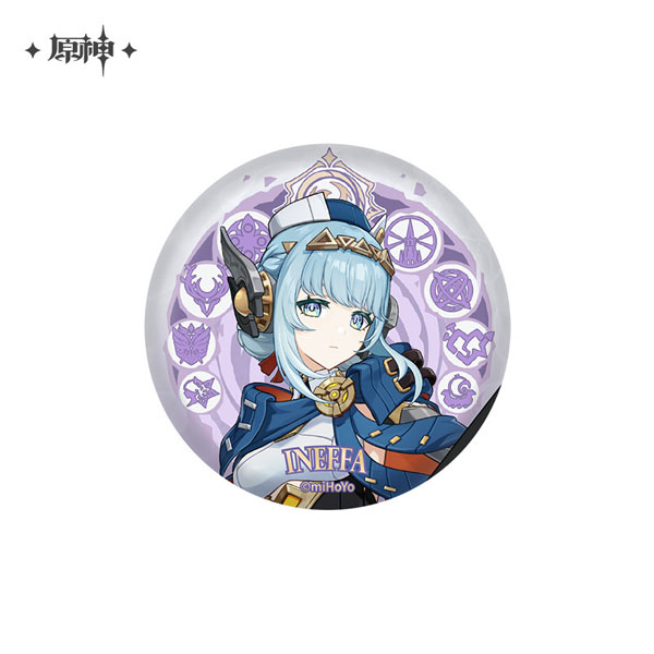 原神 缶バッジ イネファ[miHoYo]《発売済・在庫品》