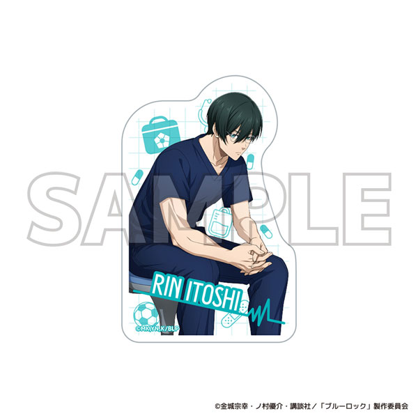 ブルーロック ダイカットステッカー ブルーロック診療所 (糸師凛)[YTE]《発売済・在庫品》