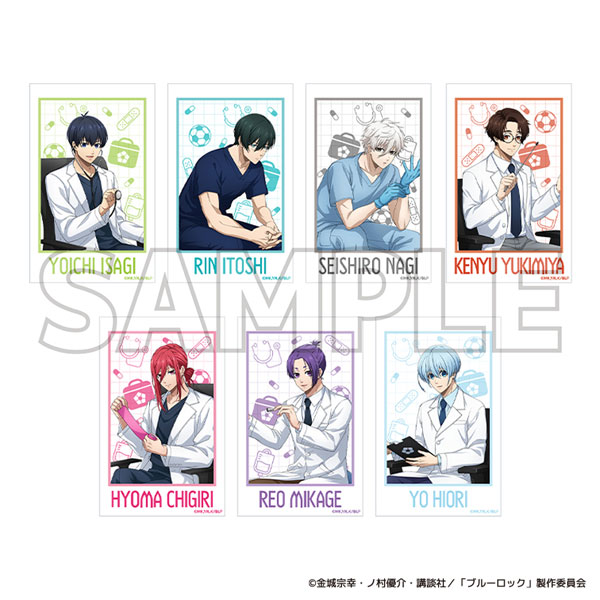 ブルーロック ブロマイド風カードセット ブルーロック診療所[YTE]《発売済・在庫品》