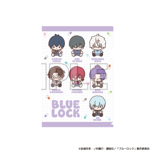 ブルーロック クリアファイル ブルーロック診療所デフォルメ[YTE]《発売済・在庫品》