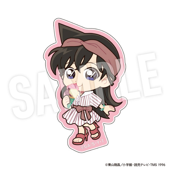 名探偵コナン アクリルステッカー weekend holidayデフォルメ (毛利蘭)[YTE]《発売済・在庫品》