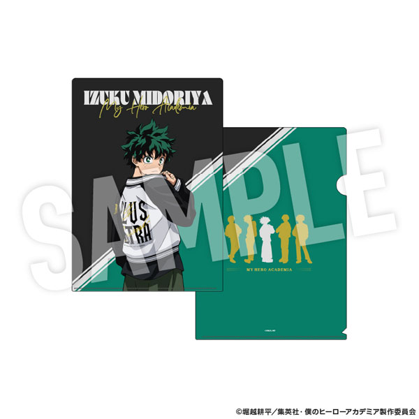 僕のヒーローアカデミア クリアファイル 着こなせ！SUKAJAN (緑谷出久