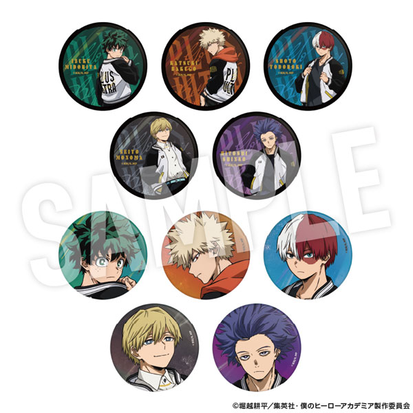 僕のヒーローアカデミア トレーディング缶バッジ 着こなせ！SUKAJAN 10個入りBOX