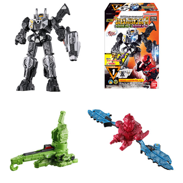 ミニプラ 超宇宙刑事ギャバン インフィニティキット01 コスモギャバリオン GC-R＆ギャバリオンクレーン＆レーザー BOX(食玩)