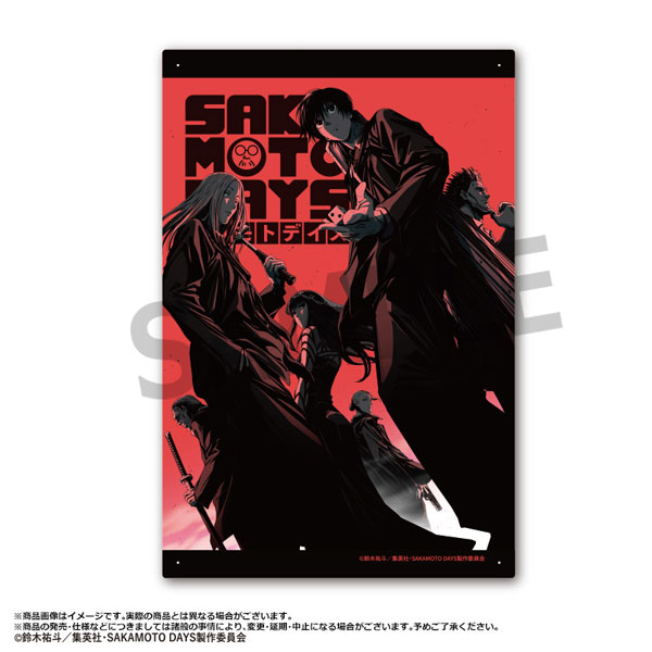TVアニメ『SAKAMOTO DAYS』 メタルプレートポスター[ANICRAFT]《在庫切れ》