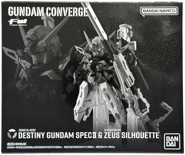 中古】(本体A-/箱B)FW GUNDAM CONVERGE デスティニーガンダムSpecII＆