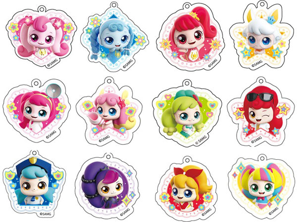 シークレット キャッチ！ティニピン トレーディングアクリルキーホルダー 12個入りBOX