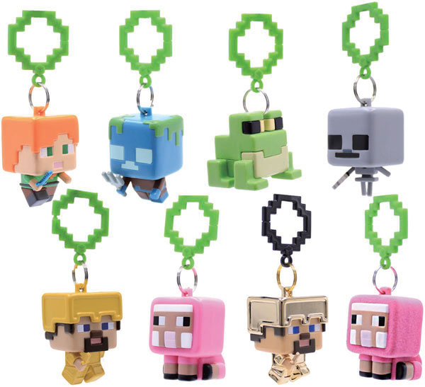 マインクラフト バックパックハンガーズ シリーズ4 スティーブ レア マインクラフト バックパックハンガーズS4 18個入りBOX[ジャスト