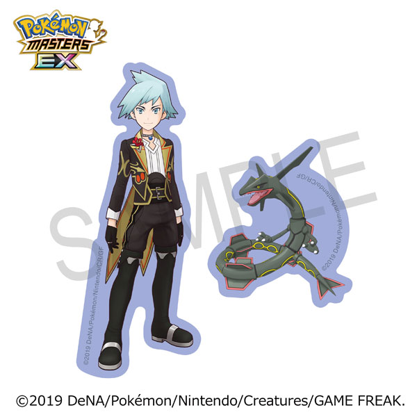 『ポケモンマスターズ EX』 バディーズ ダイカットステッカーセット ダイゴ(アニバーサリー)＆レックウザ[ムービック]《発売済・在庫品》