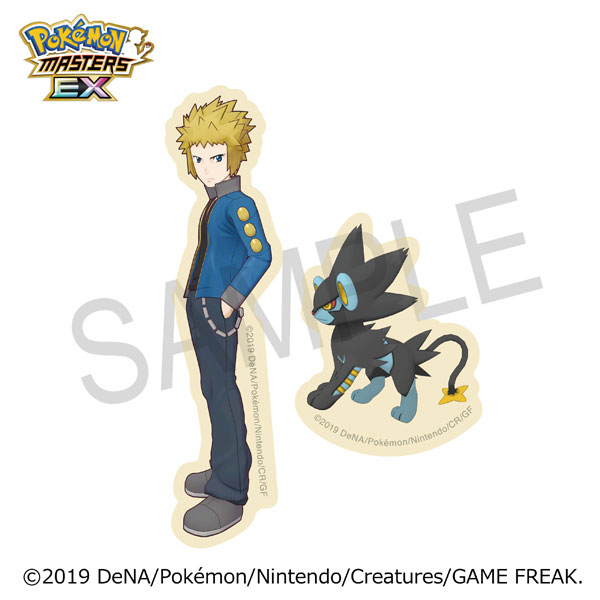 『ポケモンマスターズ EX』 バディーズ ダイカットステッカーセット デンジ＆レントラー[ムービック]《発売済・在庫品》