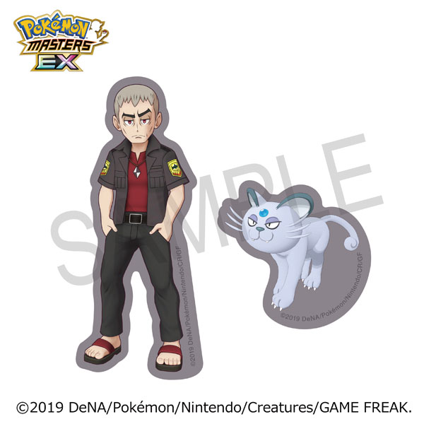 『ポケモンマスターズ EX』 バディーズ ダイカットステッカーセット クチナシ＆ペルシアン(アローラのすがた)[ムービック]《発売済・在庫品》