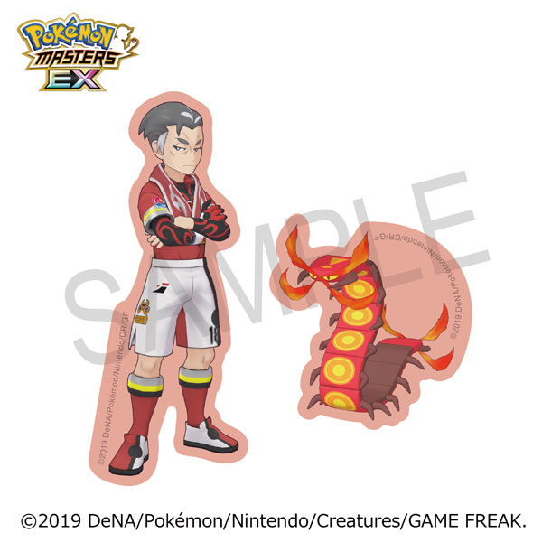 『ポケモンマスターズ EX』 バディーズ ダイカットステッカーセット カブ＆マルヤクデ[ムービック]《発売済・在庫品》