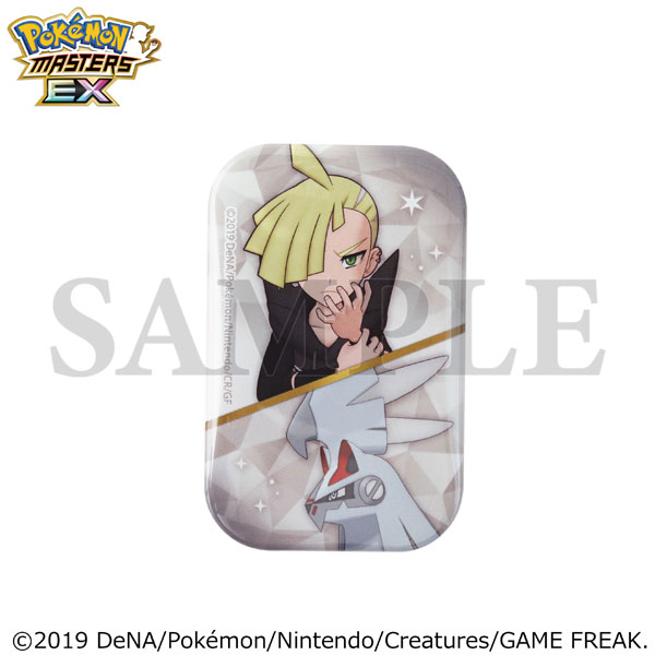 ポケモンマスターズ EX』 スクエア缶バッジ グラジオ＆シルヴァディ