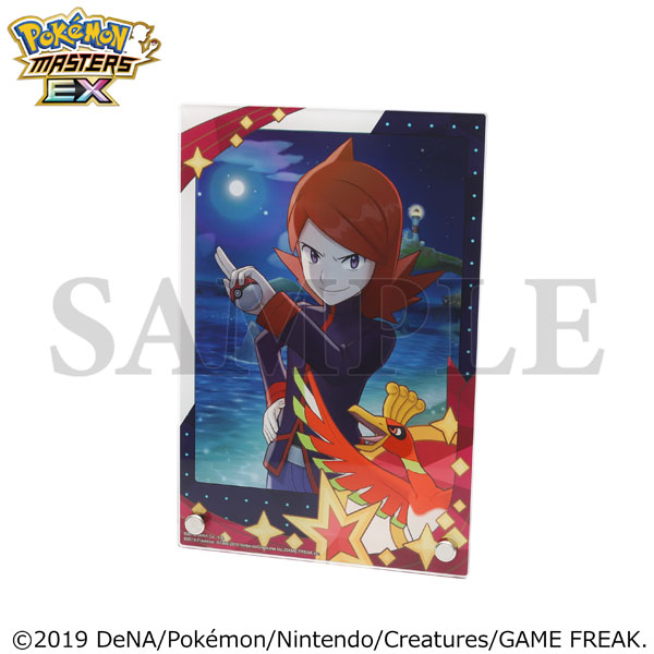 『ポケモンマスターズ EX』 メモリアルフォト アクリルアートパネル シルバー[ムービック]《発売済・在庫品》
