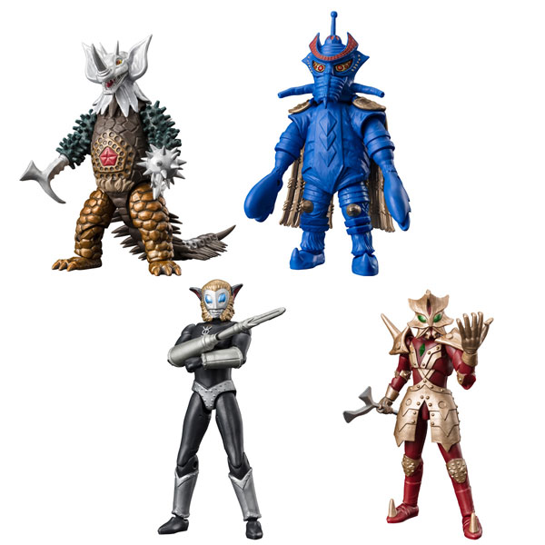【中古】(本体A-/箱B)超動αウルトラ怪獣3 全4種セット[バンダイ]《発売済・在庫品》