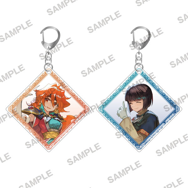 KADOMIX]『スレイヤーズ』アクリルキーホルダー2個セット リナ＆ゼロス 