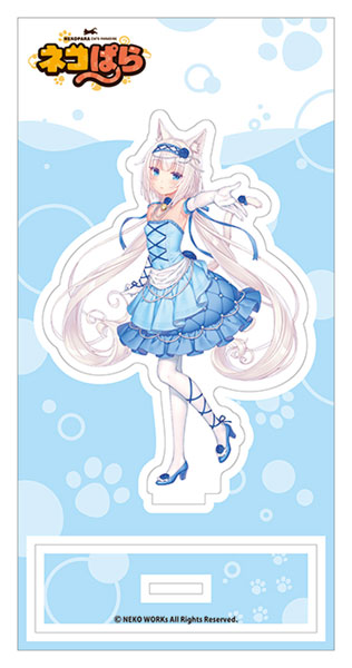 限定販売】ネコぱら アクリルスタンド バニラ SAYORI ART WORKS Ver 