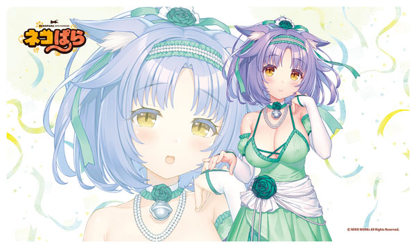 限定販売】ネコぱら ラバーマット シナモン SAYORI ART WORKS Ver