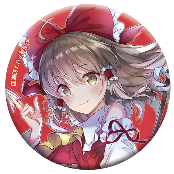 東方Project シルキーマット缶バッジ 博麗霊夢[ムービック]《０３月予約》