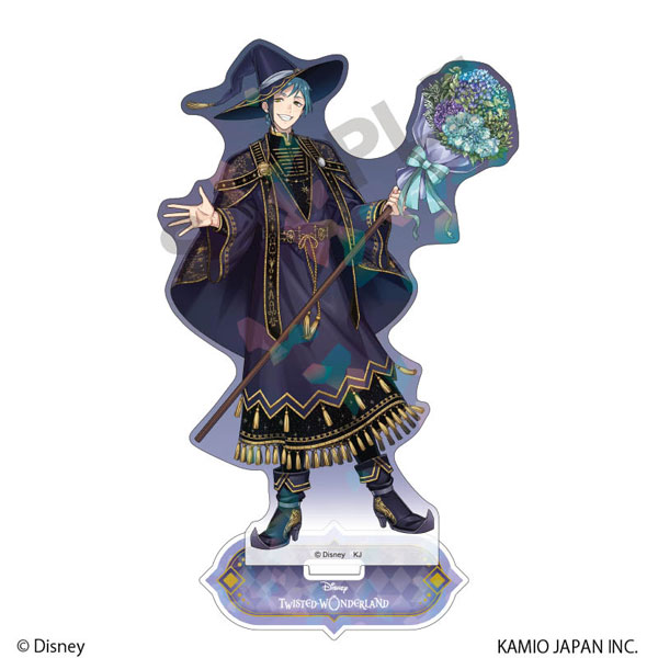 ディズニー ツイステッドワンダーランド ホログラムアクリルスタンド フロイド・リーチ ブルームバースデー[カミオジャパン]《在庫切れ》