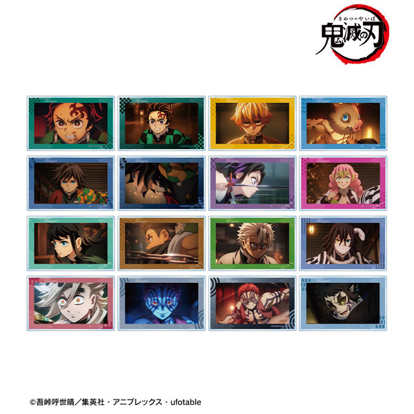 アニメ「鬼滅の刃」 トレーディング場面写アクリルカード 16個入りBOX