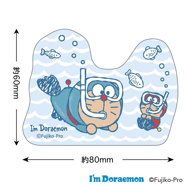 ドラえもん I’m Doraemon ステッカー(ダイビング)[トーシンパック]《発売済・在庫品》