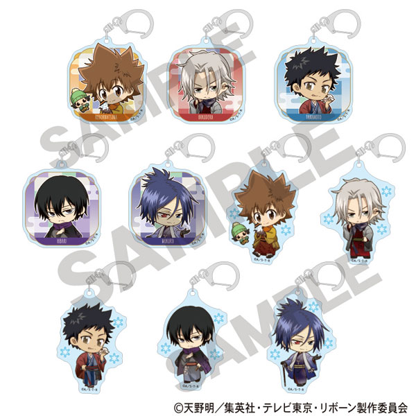 家庭教師ヒットマンREBORN！ トレーディングアクリルキーホルダー 冬着物 ミニキャラ 10個入りBOX[クラックス]《発売済・在庫品》