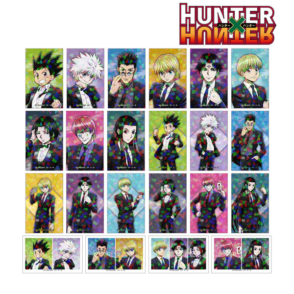 JWORLD ハンターハンター 限定 イラストカード ブロマイド ツムギ 激レア HUNTER×HUNTER 描き下ろし スーツ(戦闘後)ver. トレーディング