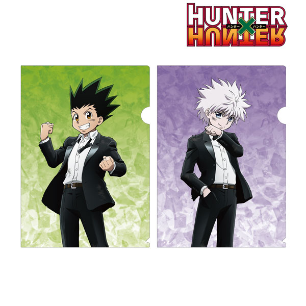 劇場版HUNTER×HUNTER クリアファイル未開封品セット全４種 HUNTER×HUNTER 描き下ろし スーツ(戦闘後)ver. A4クリアファイル2枚