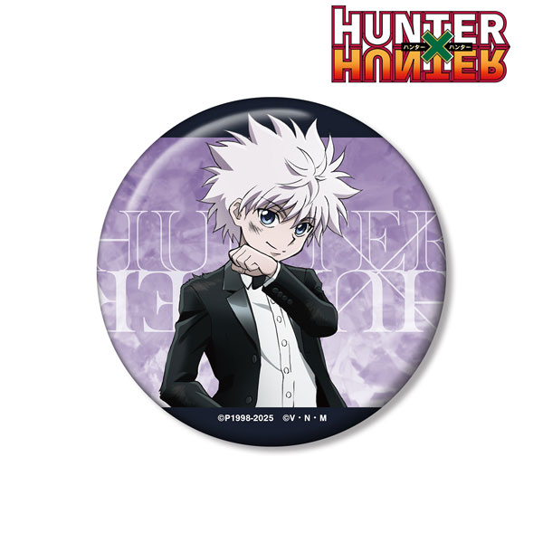 HUNTER×HUNTER 描き下ろし キルア スーツ(戦闘後)ver. 100mm缶バッジ