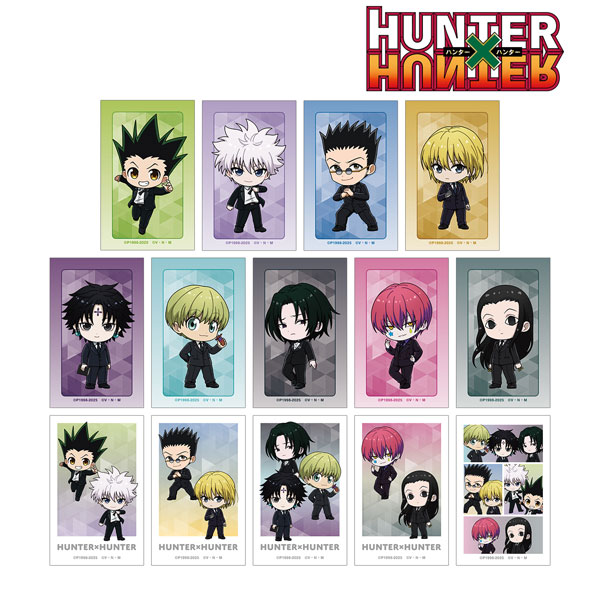 HUNTER×HUNTER トレーディング ちびキャラ スーツver. イラストカード