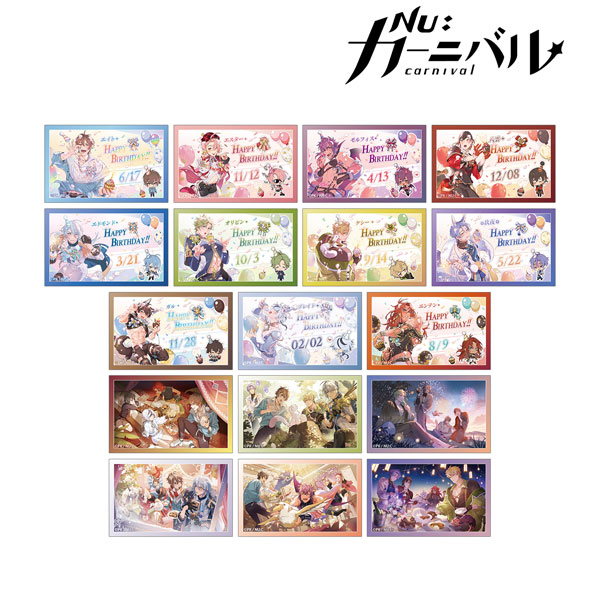 NU： カーニバル トレーディングイラストカード vol.2 17個入りBOX