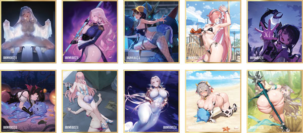 [BROWNDUST2] キャラクターランダム色紙 vol.3　10個入りBOX