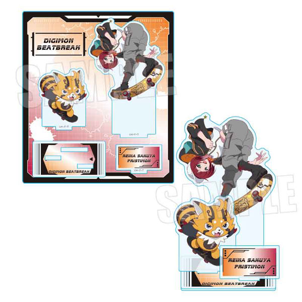 DIGIMON BEATBREAK 咲夜レーナ グッズセット DIGIMON BEATBREAK アクリルスタンド 咲夜レーナ＆プリスティモン
