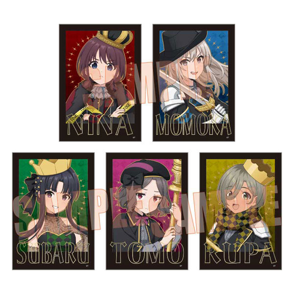 ガールズバンドクライ トレーディング箔押しブロマイド チェス 5個入り