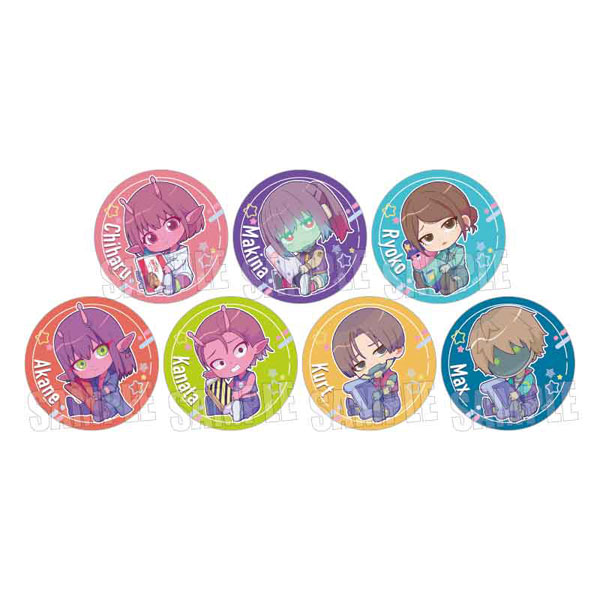 アニメ『銀河特急 ミルキー☆サブウェイ』 トレーディング缶バッジ