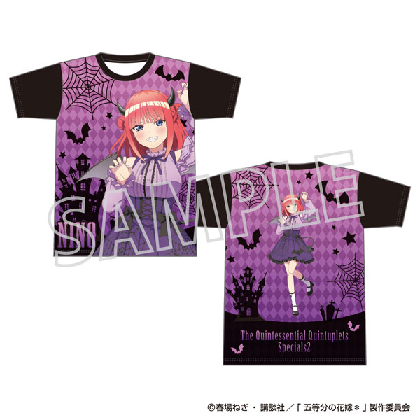 五等分の花嫁* フルグラフィックTシャツ 中野二乃[ムービック]《０３月予約》