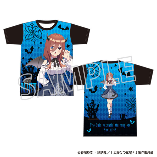 五等分の花嫁* フルグラフィックTシャツ 中野三玖[ムービック]《０３月予約》