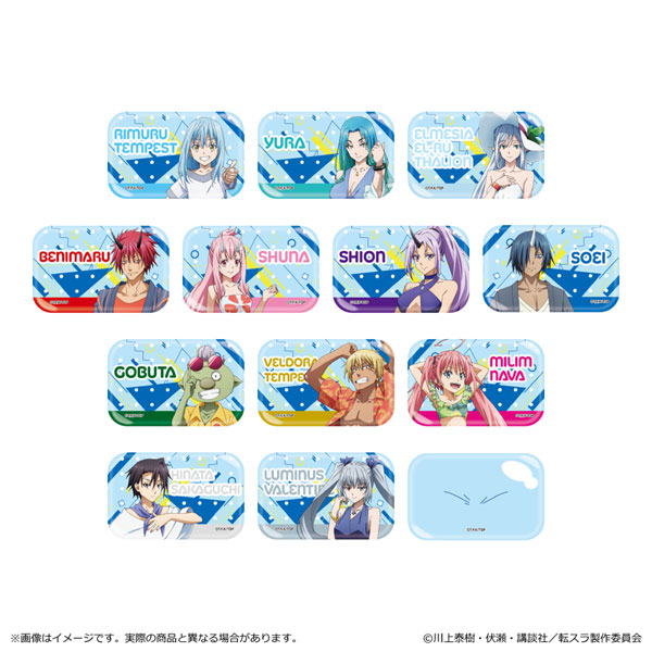 劇場版 転生したらスライムだった件 蒼海の涙編 スクエア缶バッジ 13個入りBOX