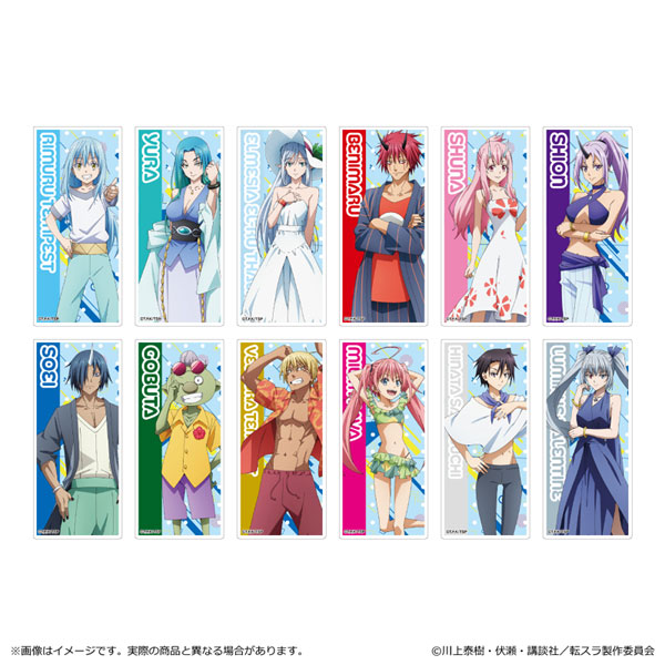 劇場版 転生したらスライムだった件 蒼海の涙編 トレーディングステッカー 12個入りBOX