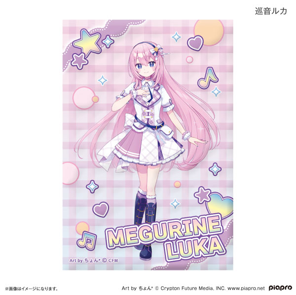 ピアプロキャラクターズ 平成アイドル ミニアートスタンド 巡音ルカ
