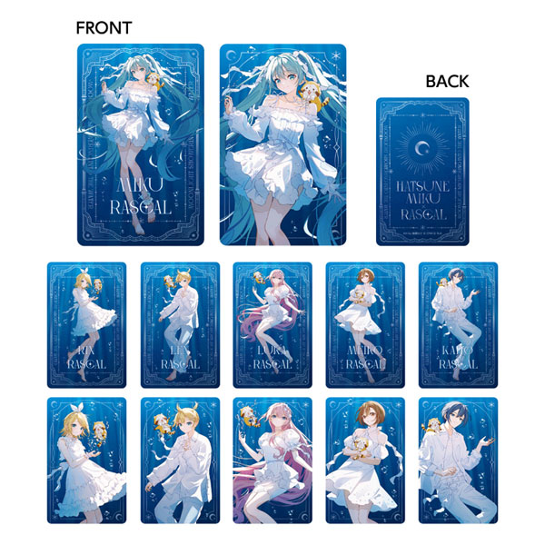 初音ミク×ラスカル 2025 きらきらカードコレクション 12個入りBOX