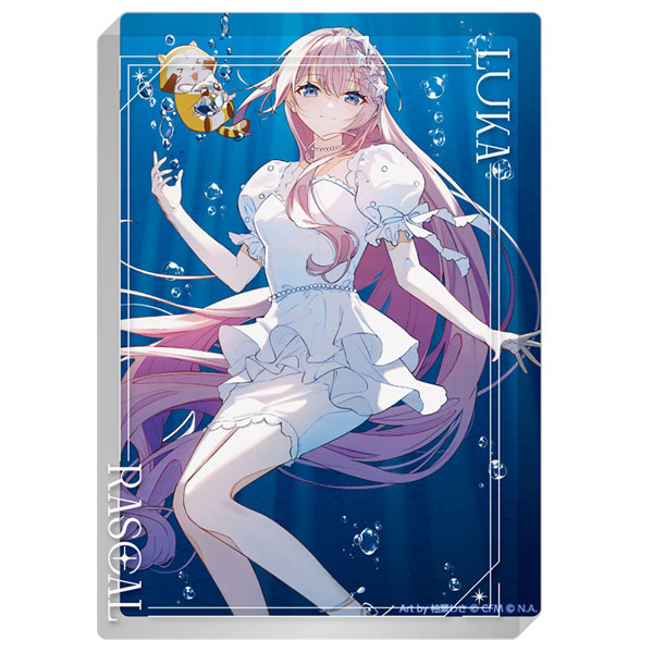 初音ミク×ラスカル 2025 アクリルブロック 巡音ルカ[キャラバン]《03