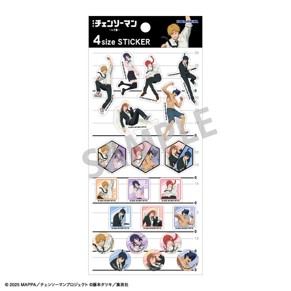 劇場版『チェンソーマン レゼ篇』 4sizeステッカー A[カミオジャパン]《０４月予約》