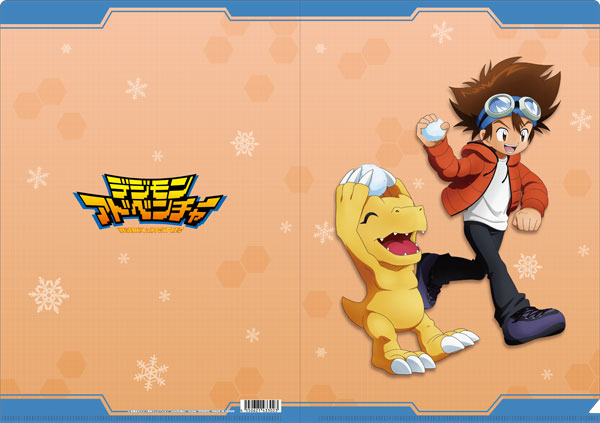 デジモンアドベンチャー クリアファイル 八神太一＆アグモン[ムービック]《０２月予約》