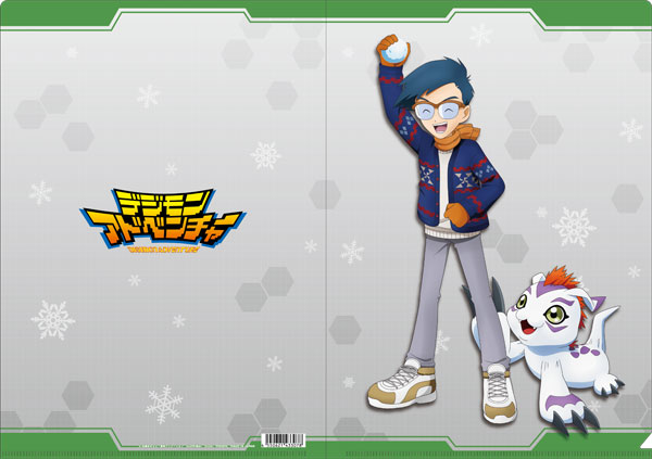 デジモンアドベンチャー クリアファイル 城戸丈＆ゴマモン[ムービック