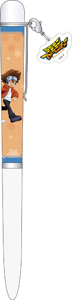 デジモンアドベンチャー チャーム付きボールペン 八神太一＆アグモン[ムービック]《０２月予約》