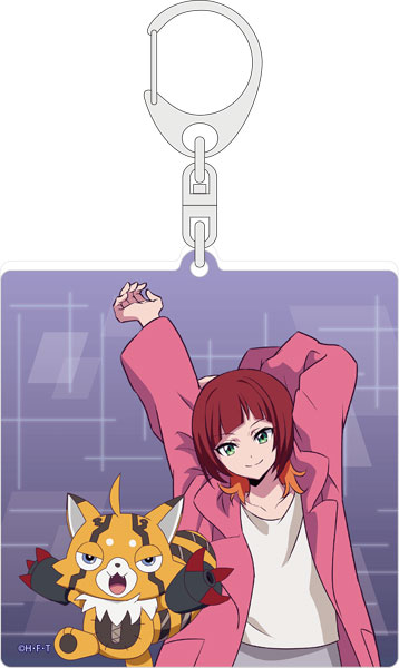 DIGIMON BEATBREAK ラメアクリルキーホルダー 咲夜レーナ＆プリスティモン[ムービック]《０２月予約》