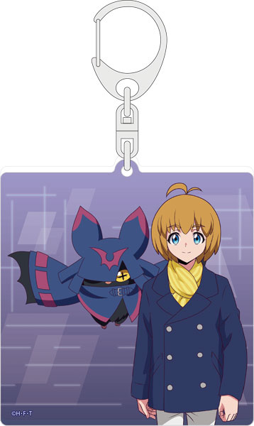 DIGIMON BEATBREAK ラメアクリルキーホルダー 久遠寺マコト＆キロプモン[ムービック]《０２月予約》